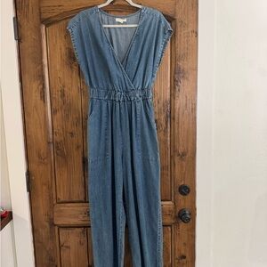 Denim Blue Jumpsuit